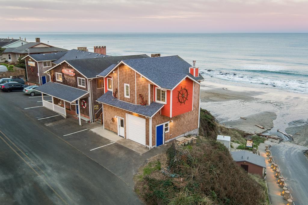 A Vista D'Mar Motel Lincoln City Exterior foto